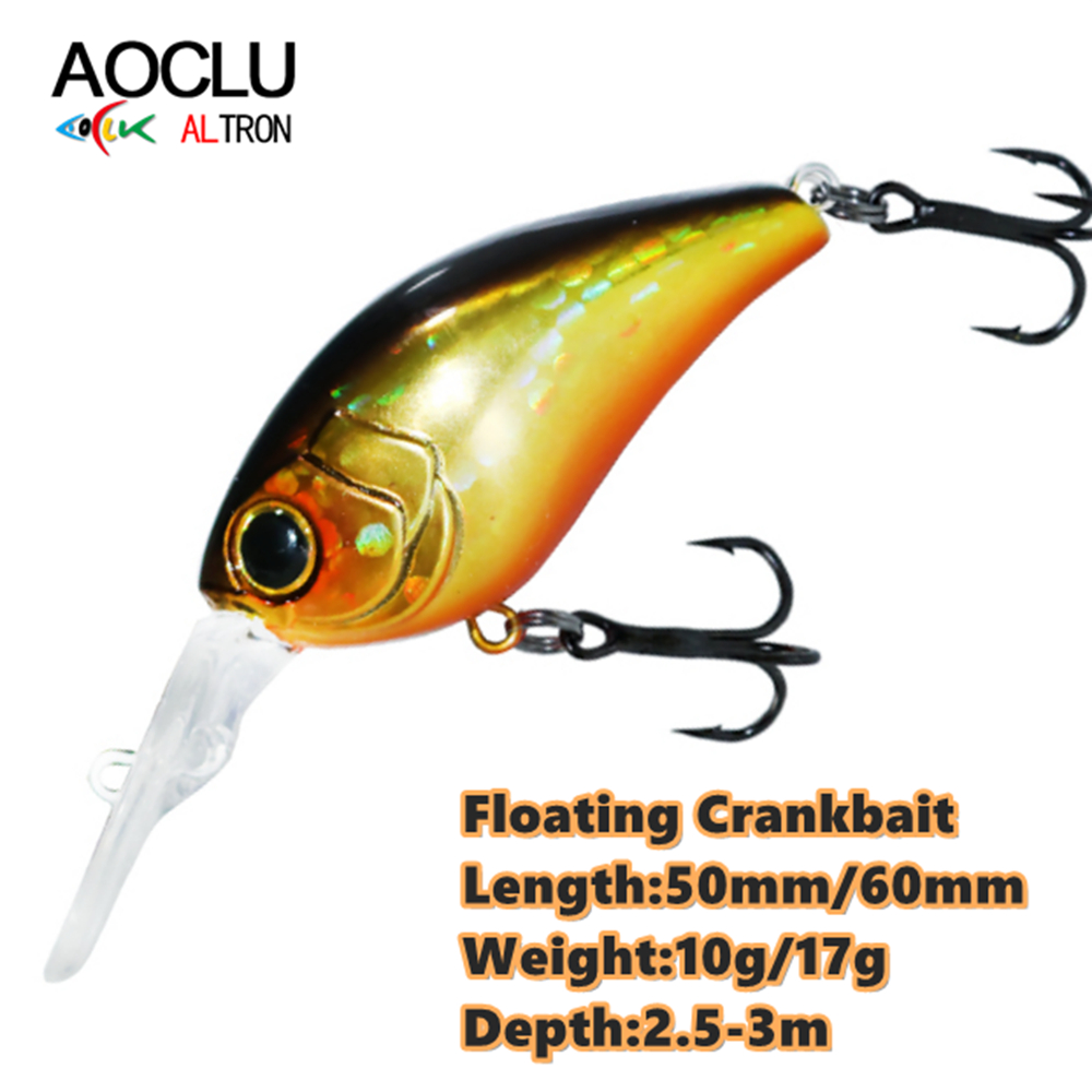 Fishing Lure Soft Plastic - AOCLU Floating Minnow 50mm 10g 60mm