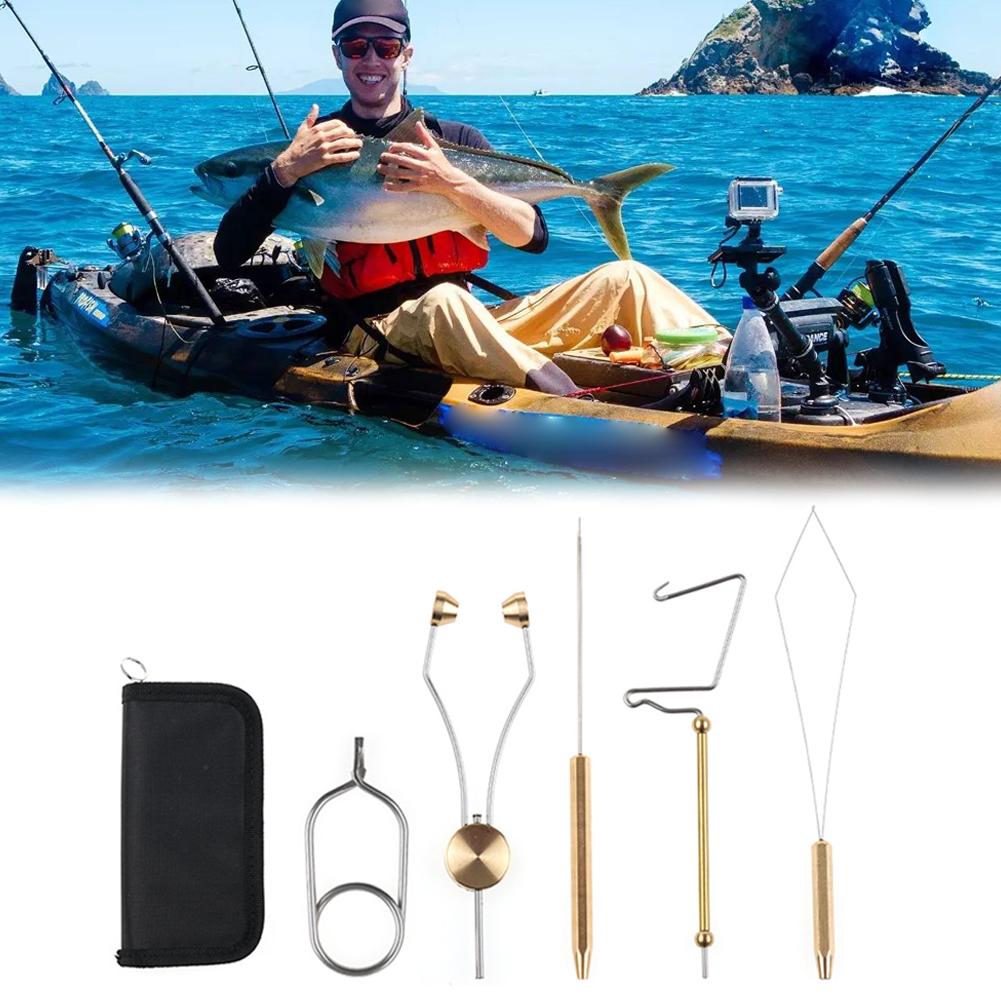 Fishing Lure Kit - 5 In 1 Fly Tying Tools