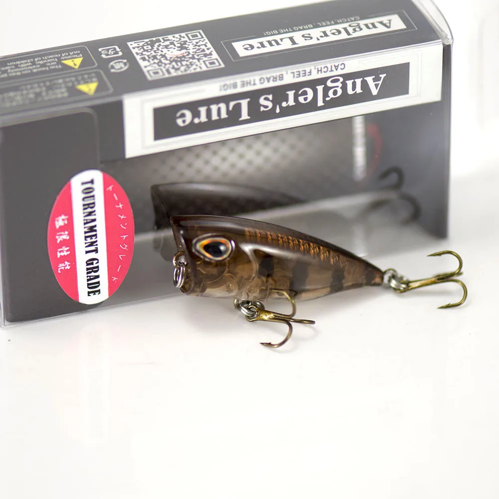 Fishing Lure Topwater - Countbass Popper Hard Bait Fishing Lures,