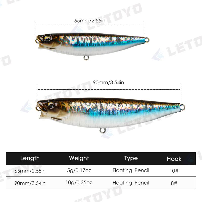 LETOYO 65mm 5g/90mm 10g Surfac - Fishing Lure Buzzbait incelemesi ve fiyatı