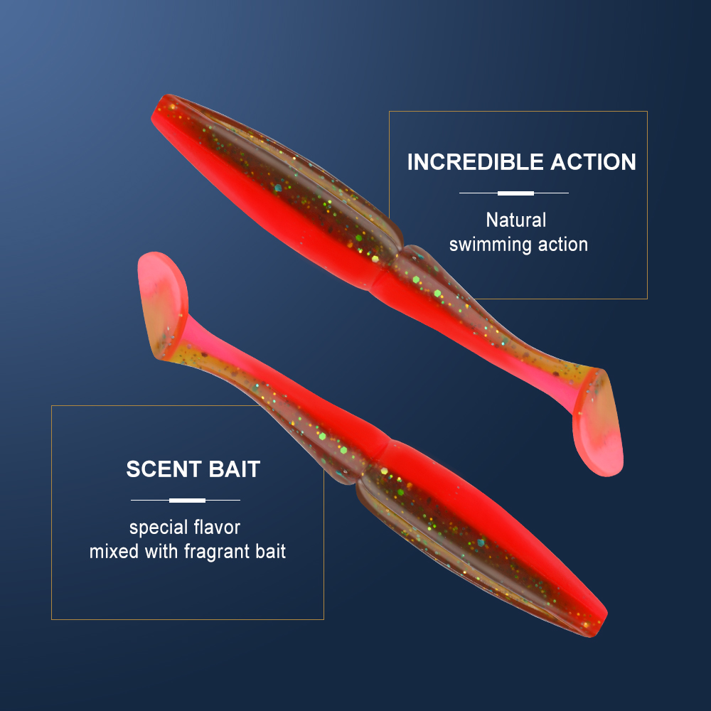 FISH KING One Up Shad Fishing  - Fishing Lure Soft Plastic incelemesi ve fiyatı