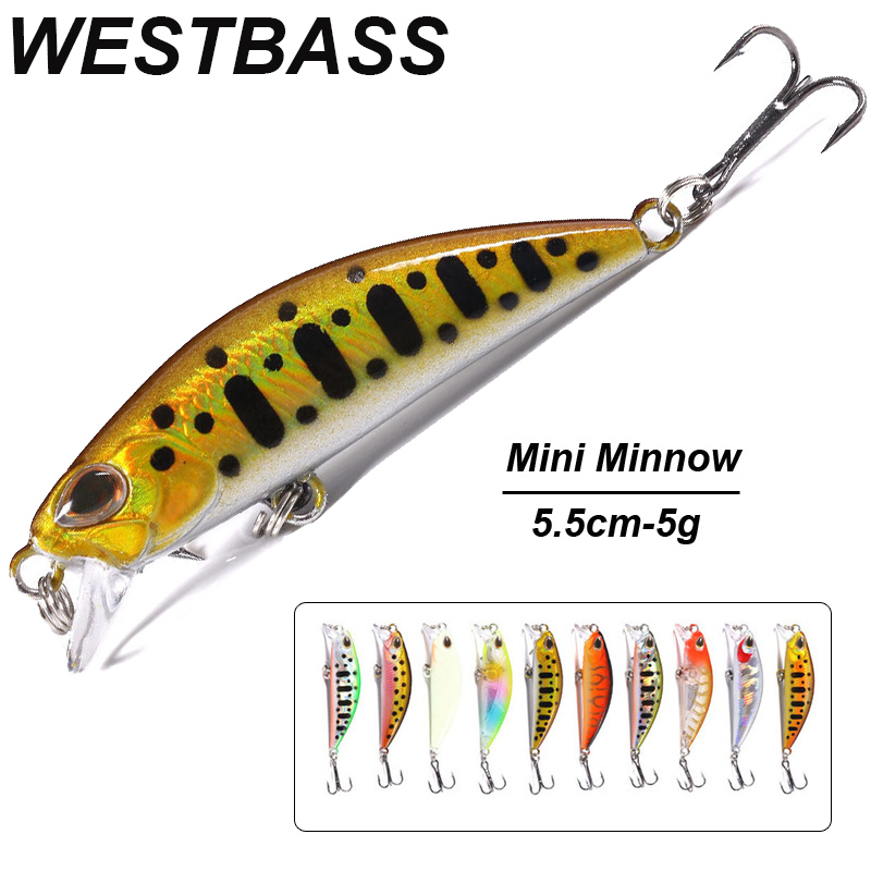WESTBASS 1PX Micro Minnow Lure - Fishing Lure Jerkbait incelemesi ve fiyatı