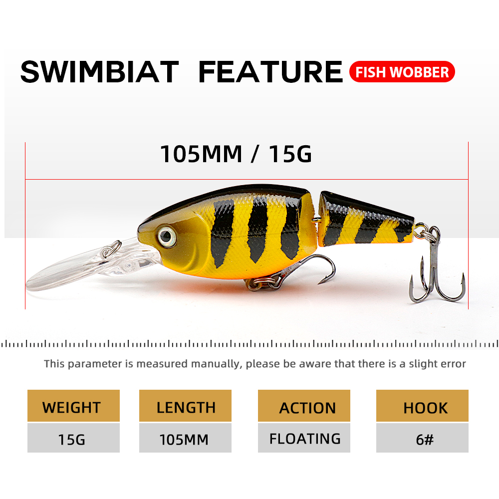Agoie Deep Diving Crankbaits J - Fishing Lure Popper incelemesi ve fiyatı