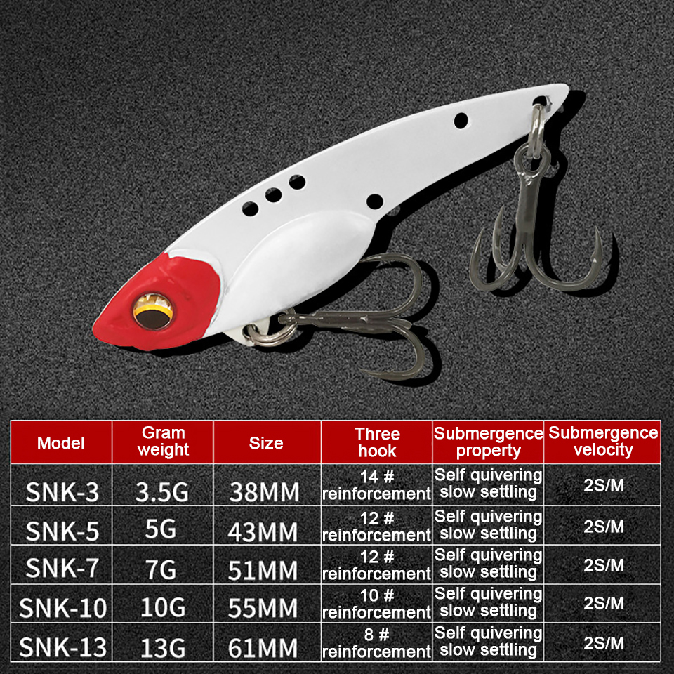 GOBYGO 3.5G-13G Metal VIB Fish - Fishing Lure Swimbait incelemesi ve fiyatı