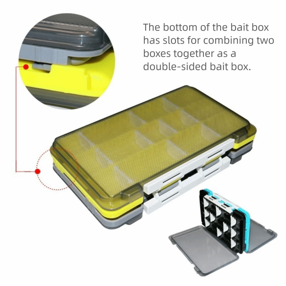 Double Side Fishing Tackle Box - Fishing Lure Spinner incelemesi ve fiyatı