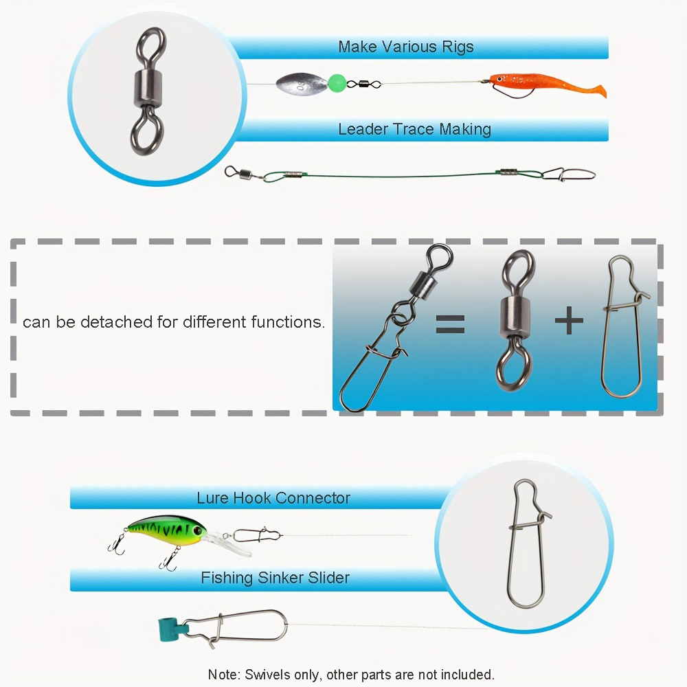 95/210 PCS Set Fishing Connect - Fishing Lure Kit incelemesi ve fiyatı