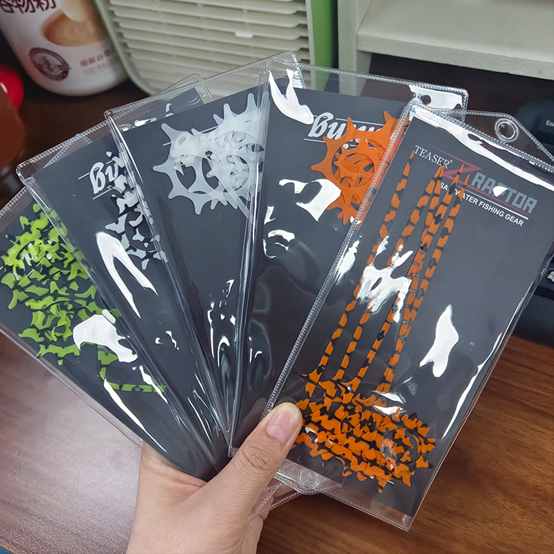 TEASER 5pcs SKIRT-18 145mm Sil - Fishing Lure Jig incelemesi ve fiyatı