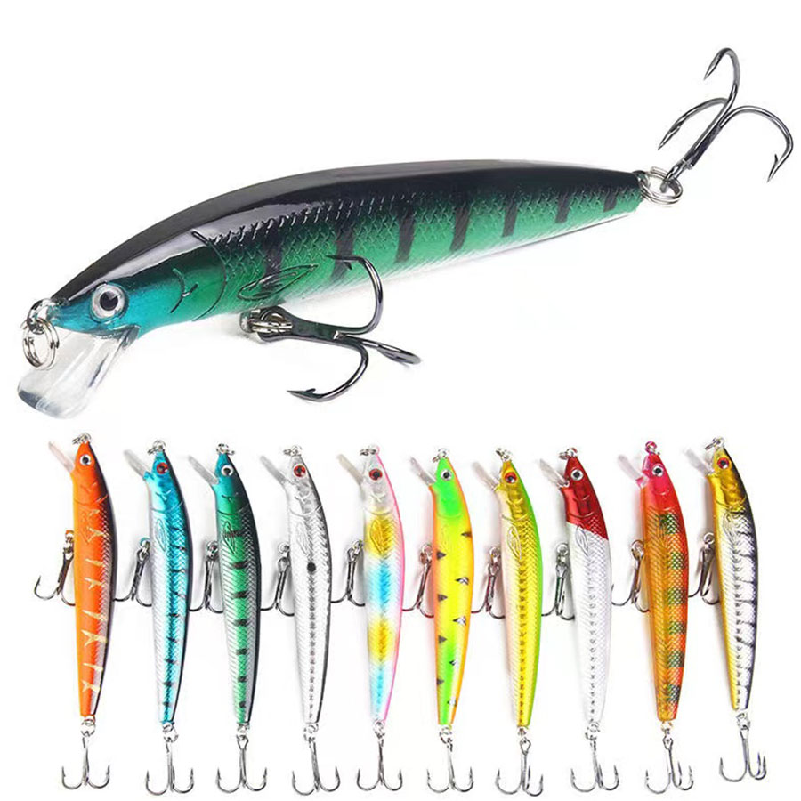 10PCS Jerkbait Minnow Swimbait - Fishing Lure Jerkbait incelemesi ve fiyatı