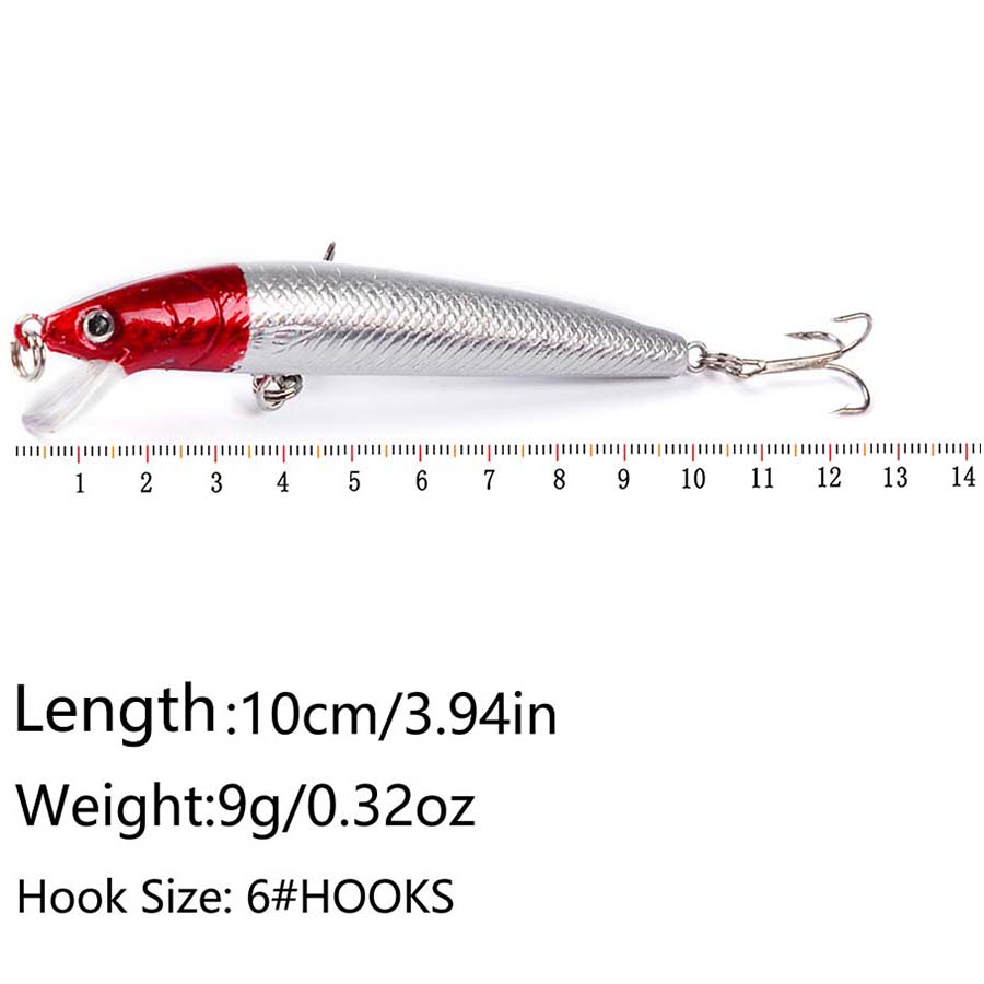 10PCS Jerkbait Minnow Swimbait - Fishing Lure Jerkbait incelemesi ve fiyatı