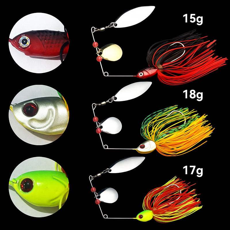 Bazooka 15g 18g Spinnerbait Fi - Fishing Lure Buzzbait incelemesi ve fiyatı