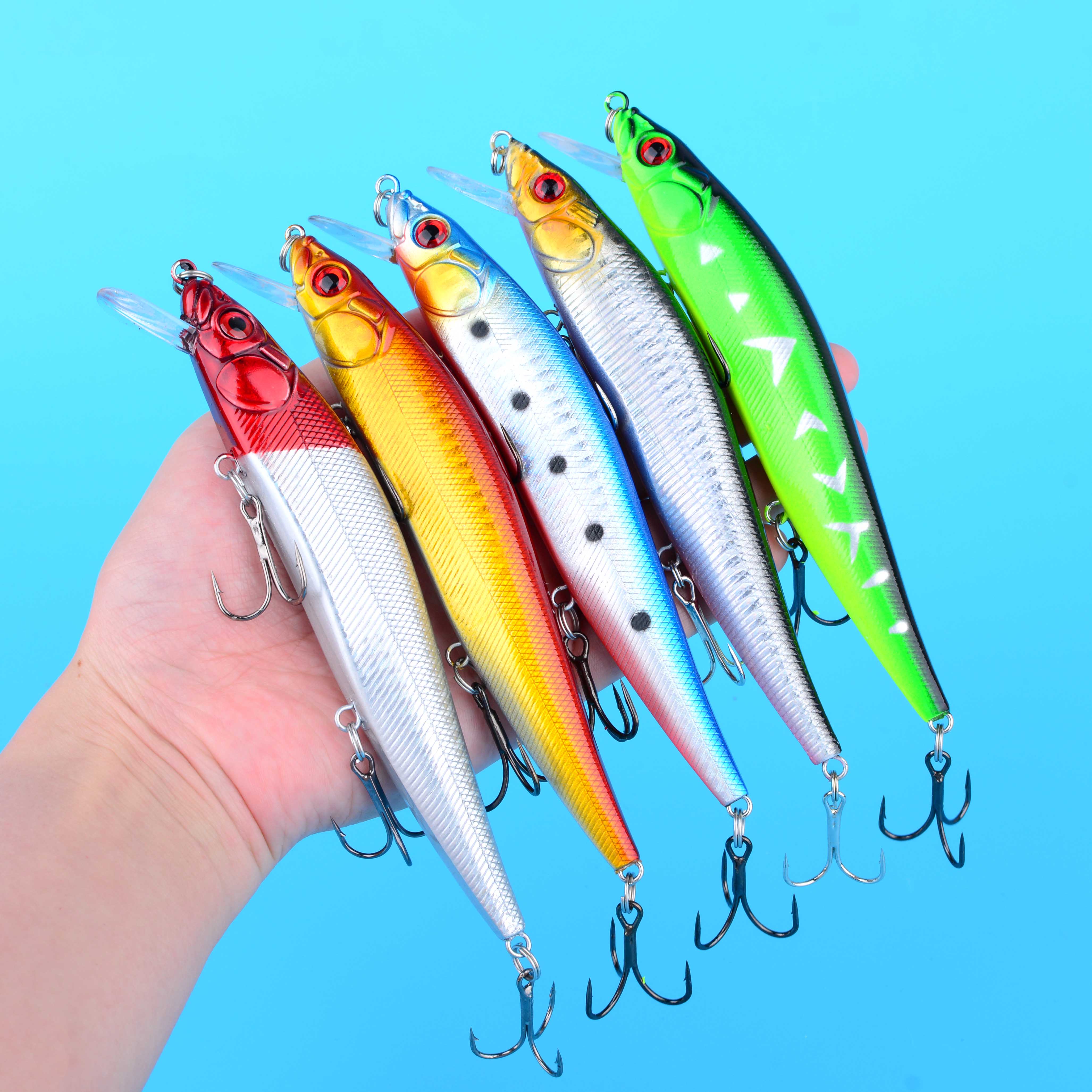 1pc Minnow Fishing Lure Floati - Fishing Lure Jerkbait incelemesi ve fiyatı