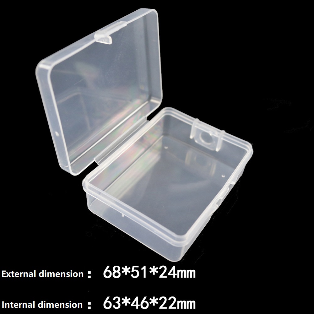 1pcs Transparent Plastic Stora - Fishing Lure Spoon incelemesi ve fiyatı