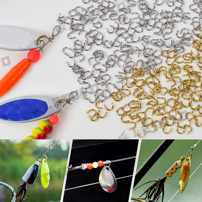 LETOYO 100pcs Folded Clevises  - Fishing Lure Spoon incelemesi ve fiyatı