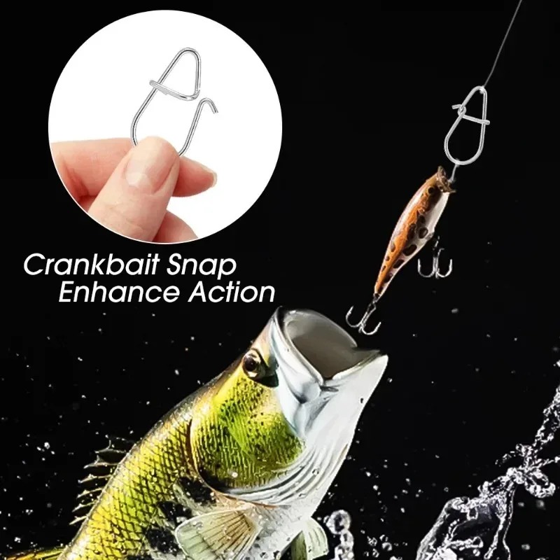 100/200PCS Stainless Steel Fis - Fishing Lure Accessories incelemesi ve fiyatı