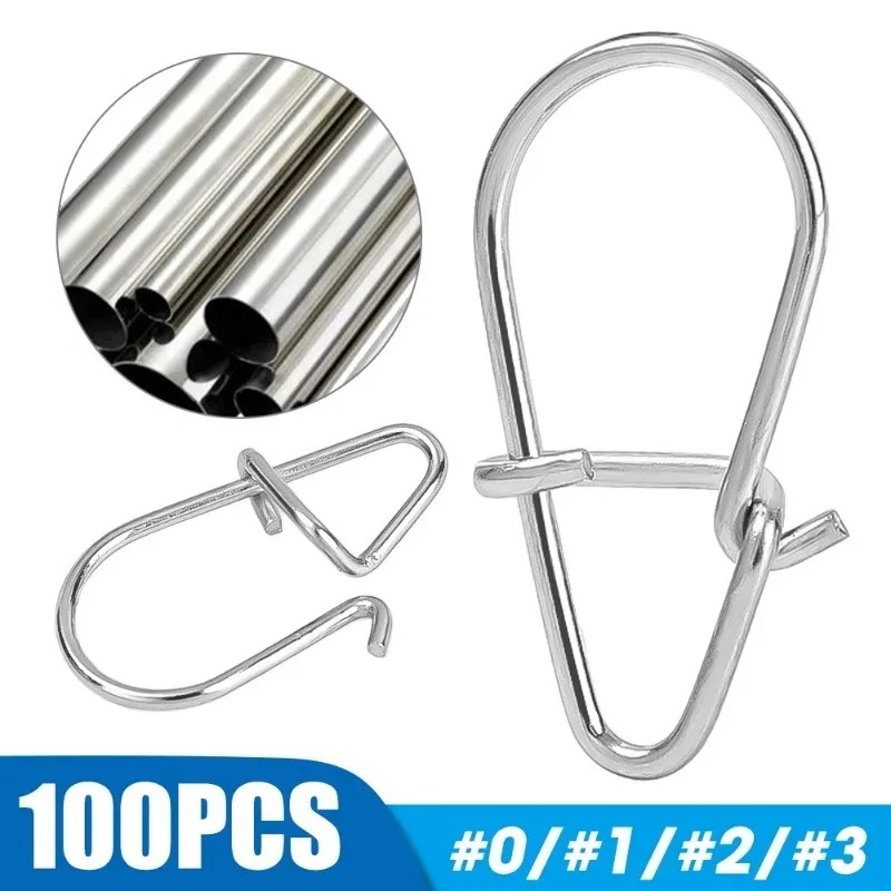 100/200PCS Stainless Steel Fis - Fishing Lure Accessories incelemesi ve fiyatı
