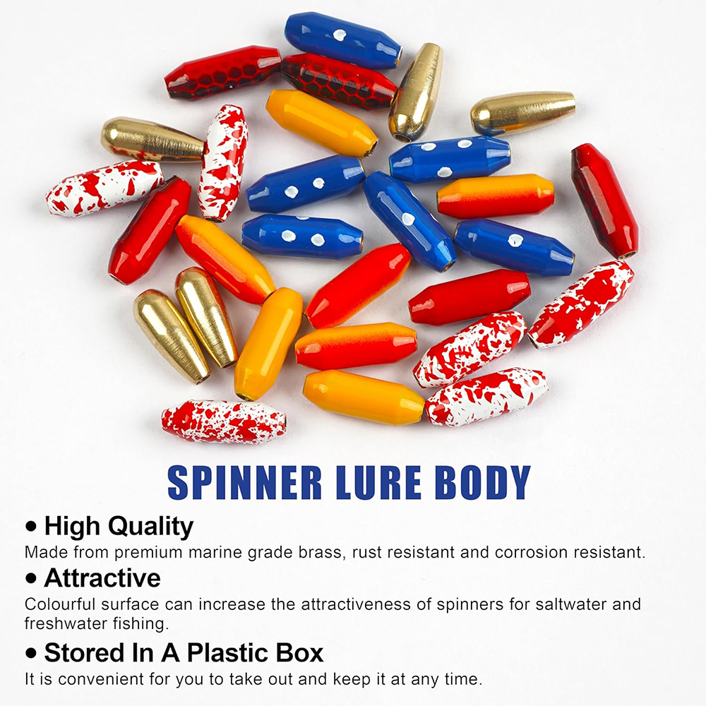 10pcs Fishing Brass Spinner Lu - Fishing Lure Spinner incelemesi ve fiyatı