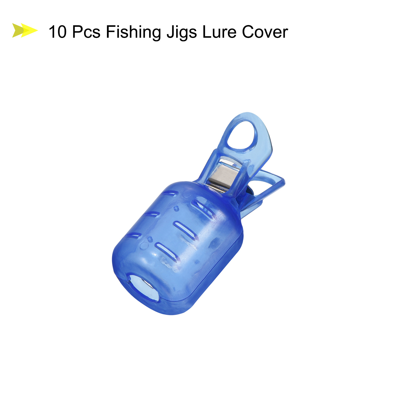 10pcs Small Size Squid Jig Hoo - Fishing Lure Kit incelemesi ve fiyatı