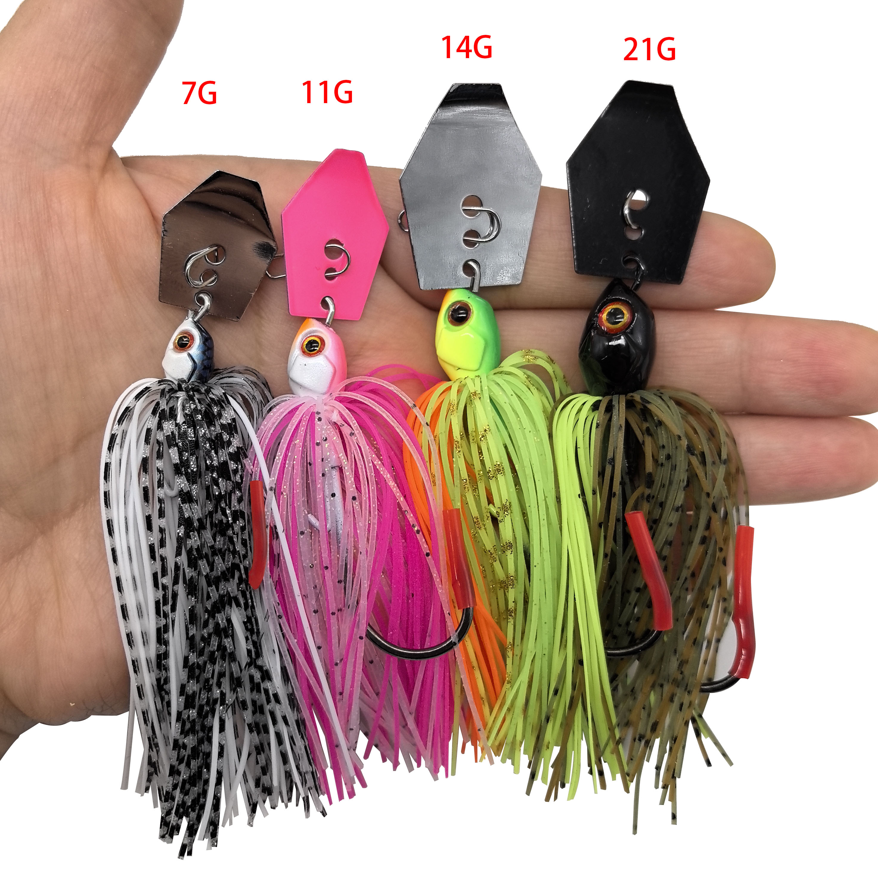 Mycena 7G/9G/11G/14G/21G fishi - Fishing Lure Buzzbait incelemesi ve fiyatı