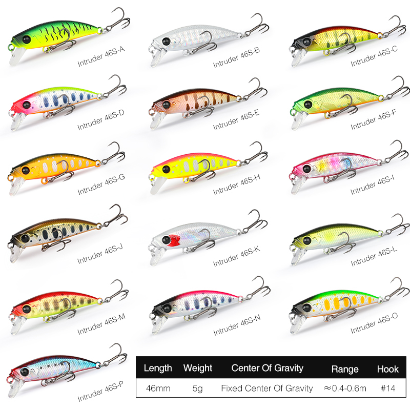TSURINOUA 46S 46mm 5g Bait Fin - Fishing Lure Jerkbait incelemesi ve fiyatı
