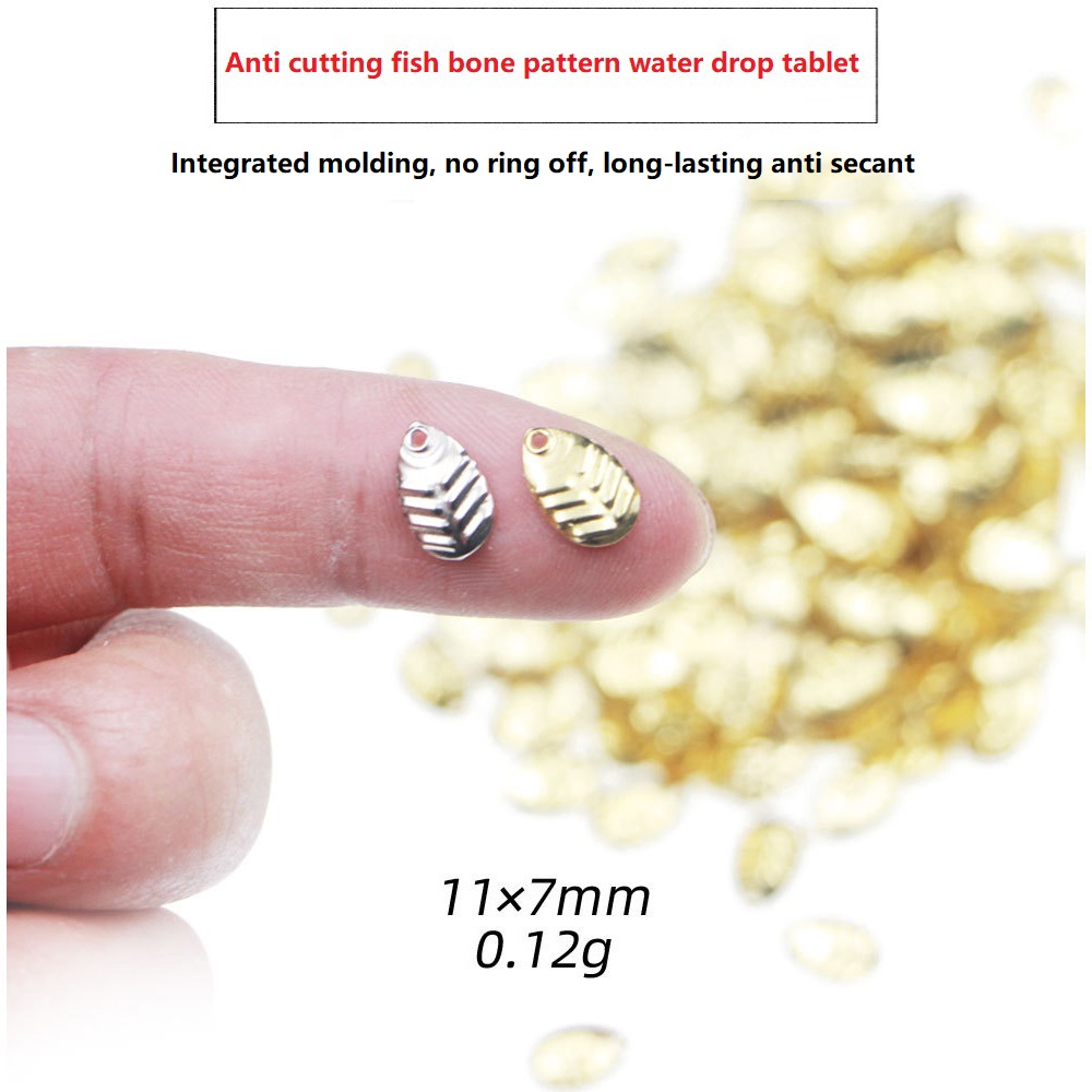 50Pcs/lot DIY Fishing Spinner  - Fishing Lure Spoon incelemesi ve fiyatı