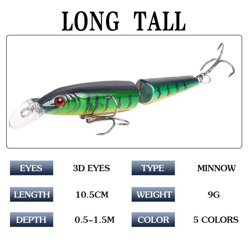1Pcs Lifelike Artificial Crank - Fishing Lure Popper incelemesi ve fiyatı