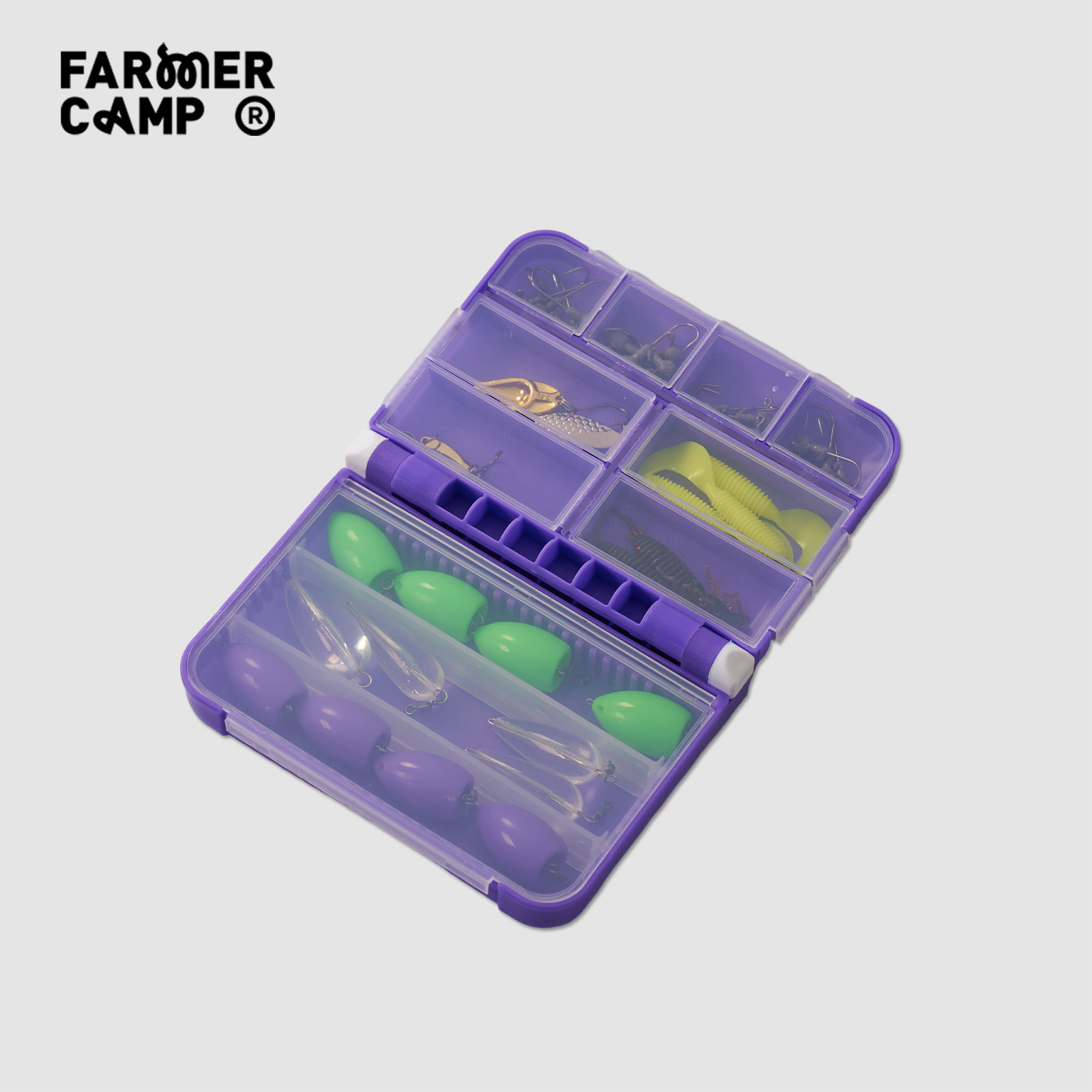 Portable Double Layer Fishing  - Fishing Lure Spoon incelemesi ve fiyatı
