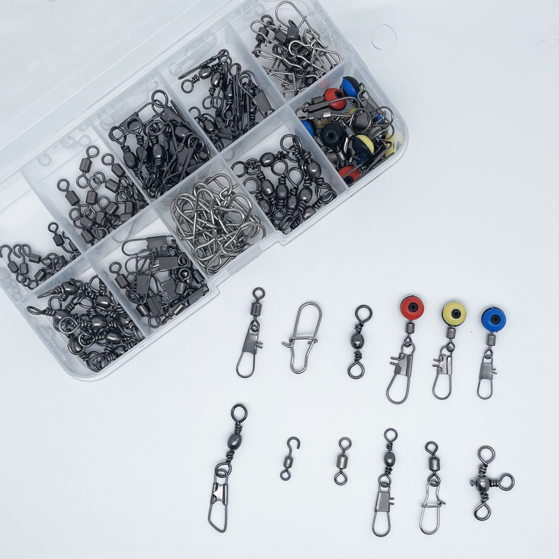 115pcs Fishing Swivel Connecto - Fishing Lure Making Kit incelemesi ve fiyatı