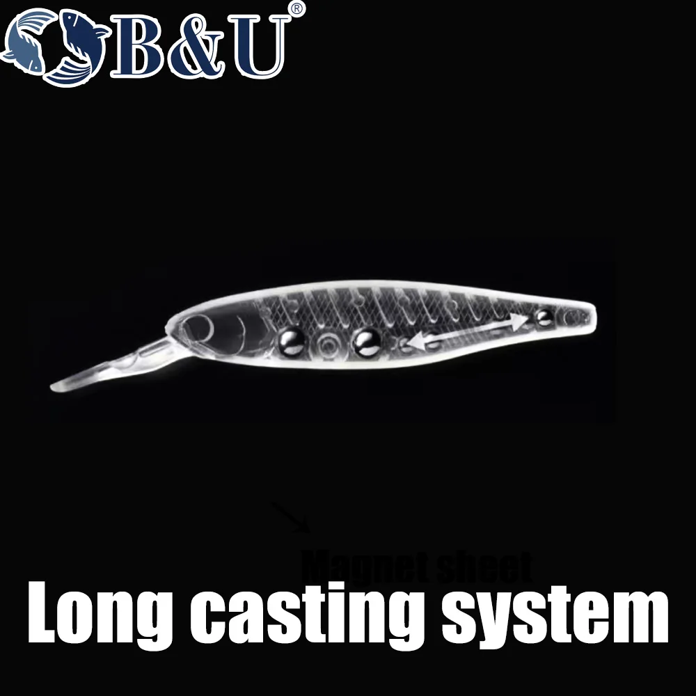 B&U  68mm 3D Printing Shad Sus - Fishing Lure Jerkbait incelemesi ve fiyatı