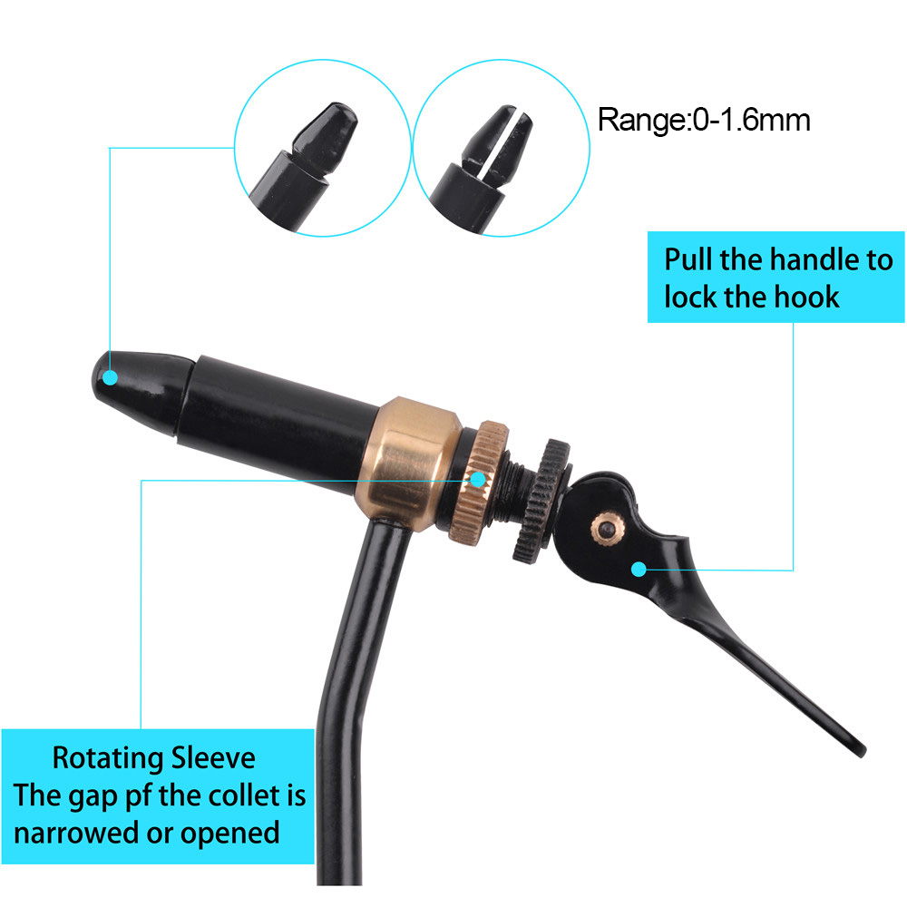 Rotary Fly Tying Vise Tool Saf - Fishing Lure Jig incelemesi ve fiyatı