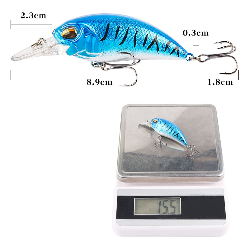 1 PCS 8.9cm15.5g Hot Model Fis - Fishing Lure Popper incelemesi ve fiyatı