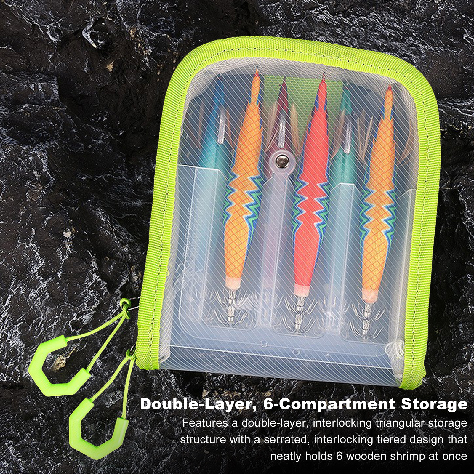 6 Grid Fishing Lure Storage Ba - Fishing Lure Jig incelemesi ve fiyatı