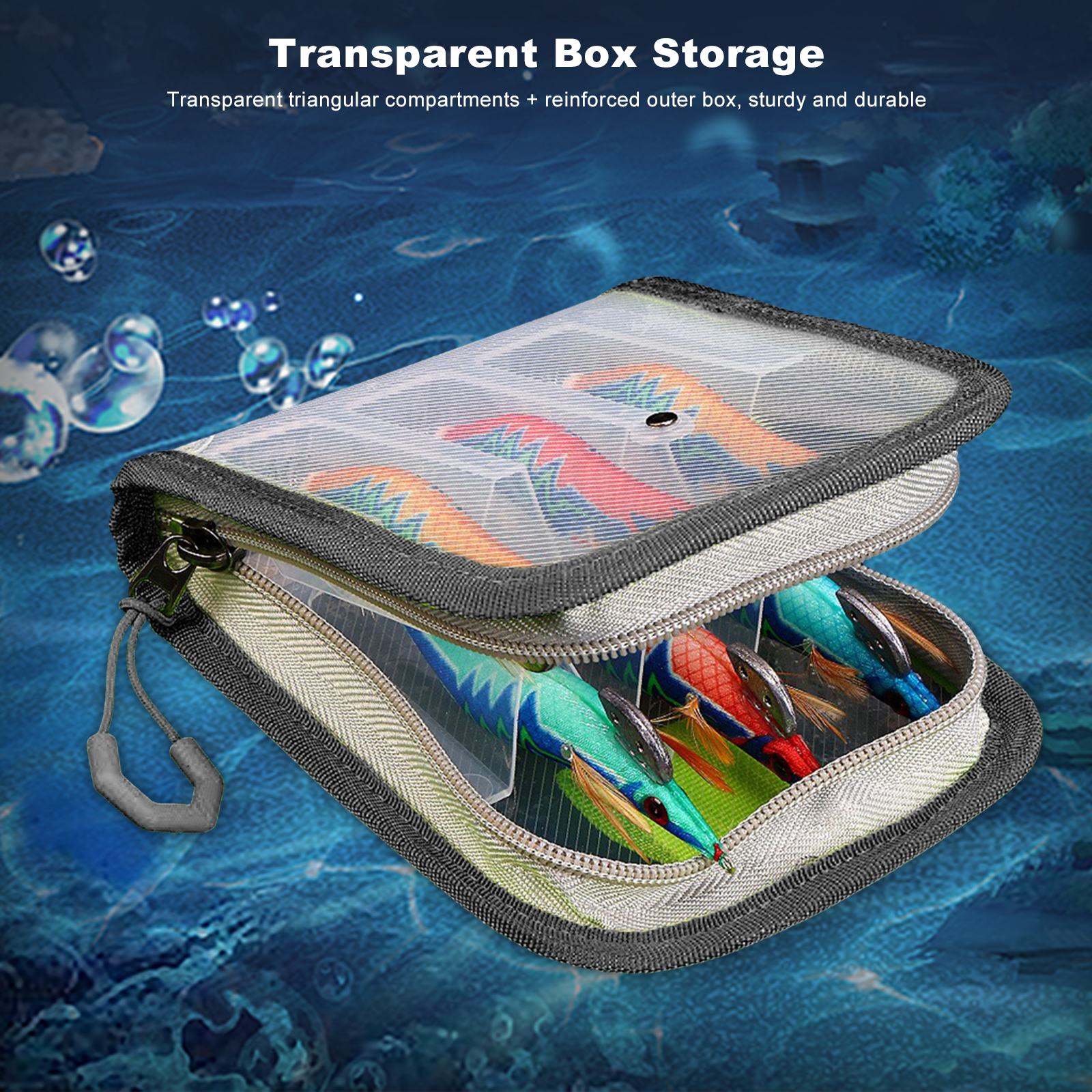 6 Grid Fishing Lure Storage Ba - Fishing Lure Jig incelemesi ve fiyatı