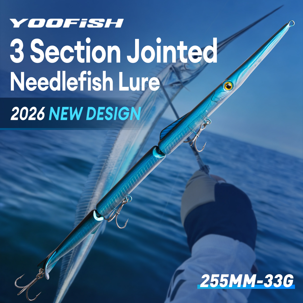 YOOFISH Jointed Pencil Bait 3  - Fishing Lure Popper incelemesi ve fiyatı