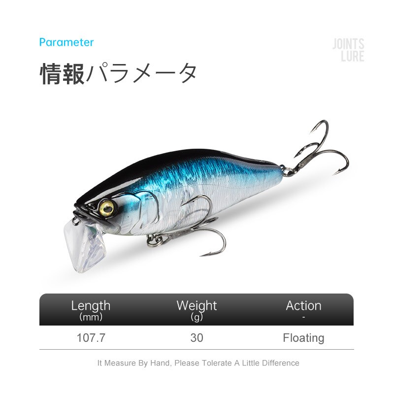 I-JACK Minnow Fishing Lures 10 - Fishing Lure Topwater incelemesi ve fiyatı
