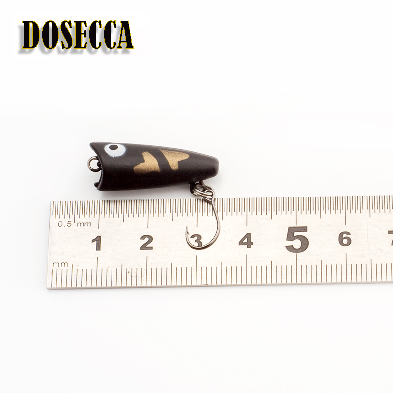1PCS 2.5cm 1.5g  Topwater Bait - Fishing Lure Popper incelemesi ve fiyatı