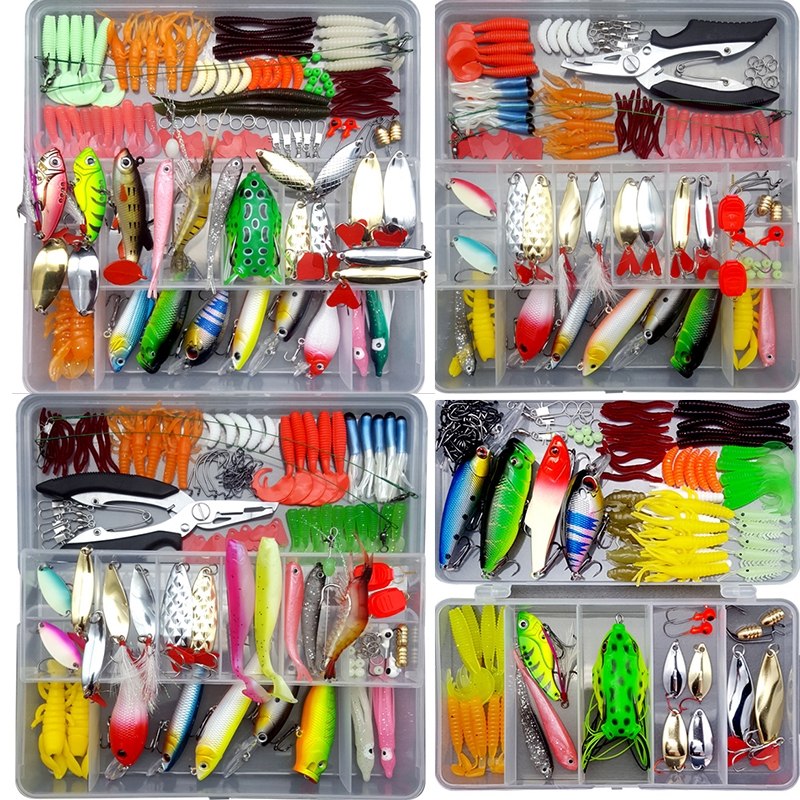Fishing Lure Kit Soft and Hard - Fishing Lure Crankbait incelemesi ve fiyatı