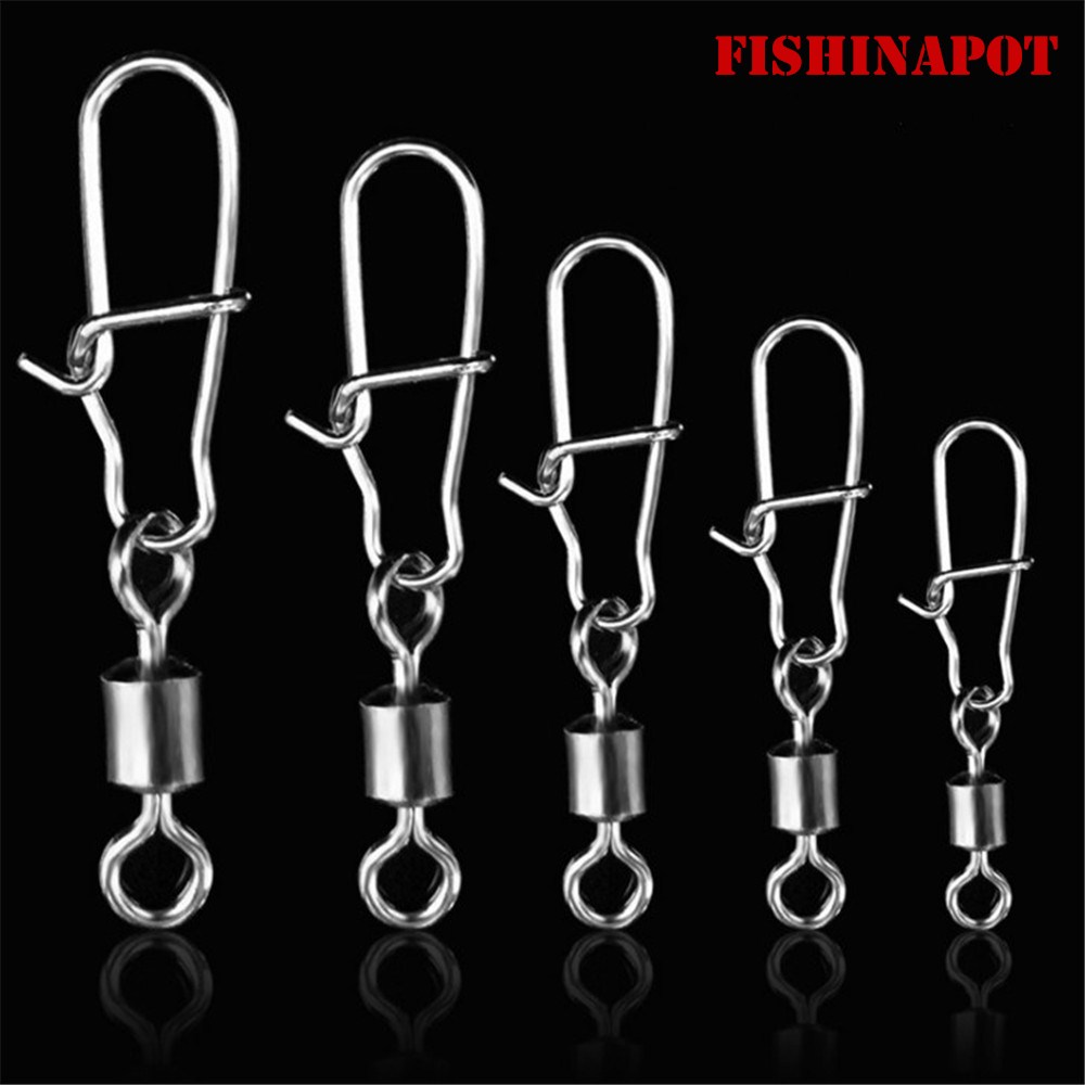 FISHINAPOT 30pcs/lot 2#-10# St - Fishing Lure Spinner incelemesi ve fiyatı