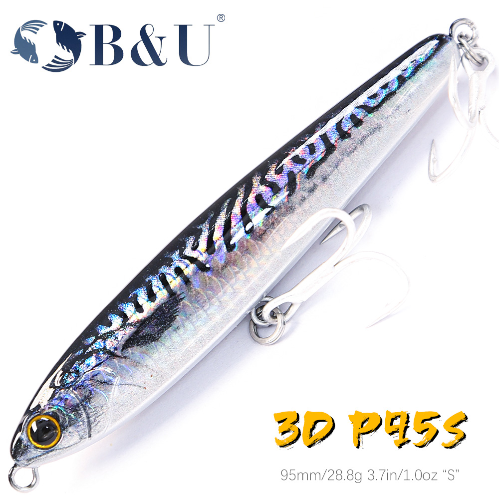 B&U Sinking Pencil Fishing Lur - Fishing Lure Jerkbait incelemesi ve fiyatı