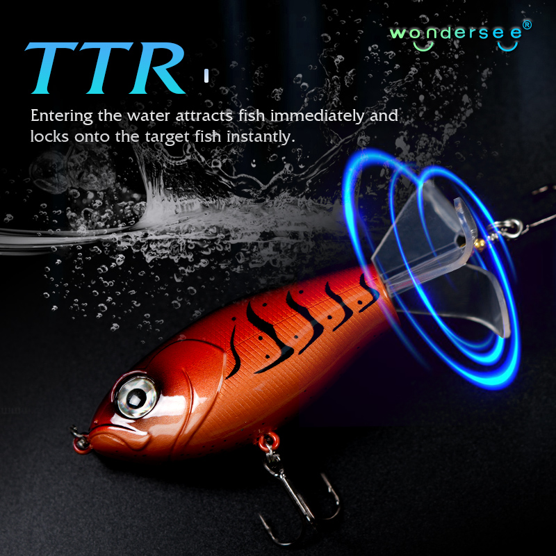 Wondersee 3-Blade Topwater Fis - Fishing Lure Blade Bait incelemesi ve fiyatı