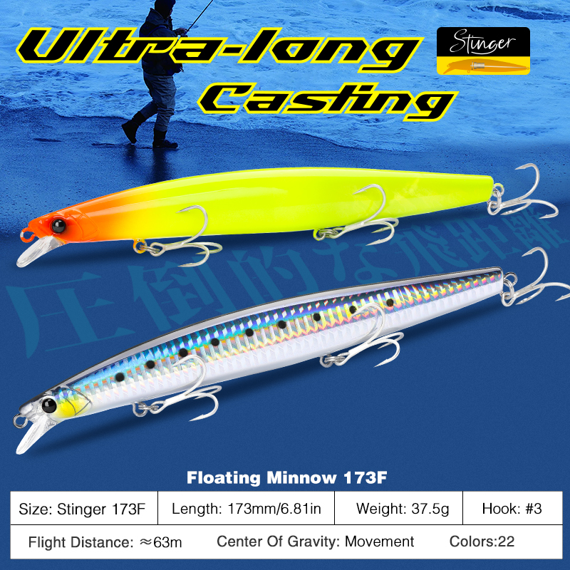 TSURINOYA Shore Fishing STINGE - Fishing Lure Crankbait incelemesi ve fiyatı