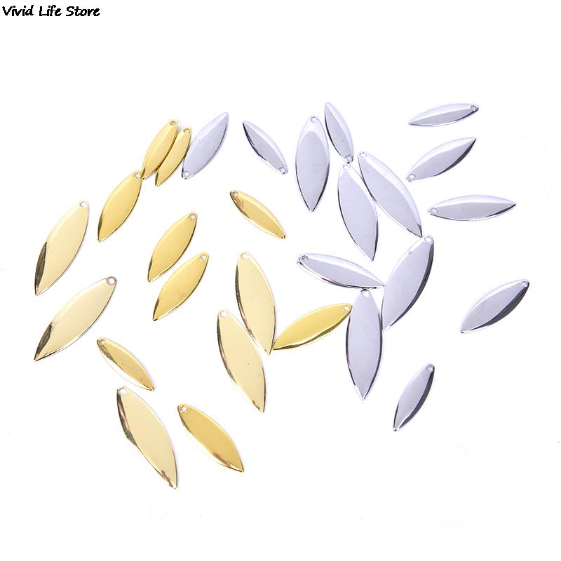 50pcs 45g/50g/75g Metal Willow - Fishing Lure Blade Bait incelemesi ve fiyatı