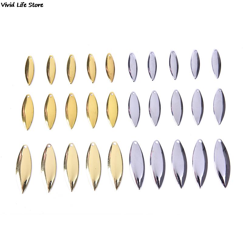 50pcs 45g/50g/75g Metal Willow - Fishing Lure Blade Bait incelemesi ve fiyatı