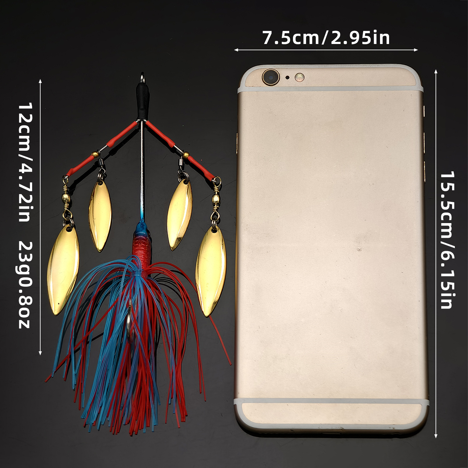 ANFS 1pc Fishing Lure Multi-Bl - Fishing Lure Blade Bait incelemesi ve fiyatı
