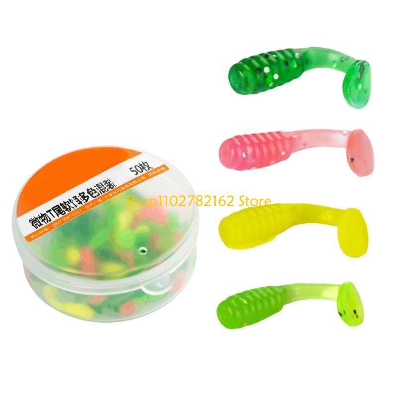 547B 50Pcs Artificial Baits Fi - Fishing Lure Swimbait incelemesi ve fiyatı