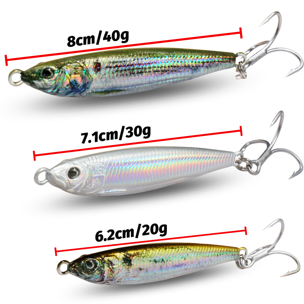 GOBAIT Metal Jig Lure 20g 30g  - Fishing Lure Blade Bait incelemesi ve fiyatı