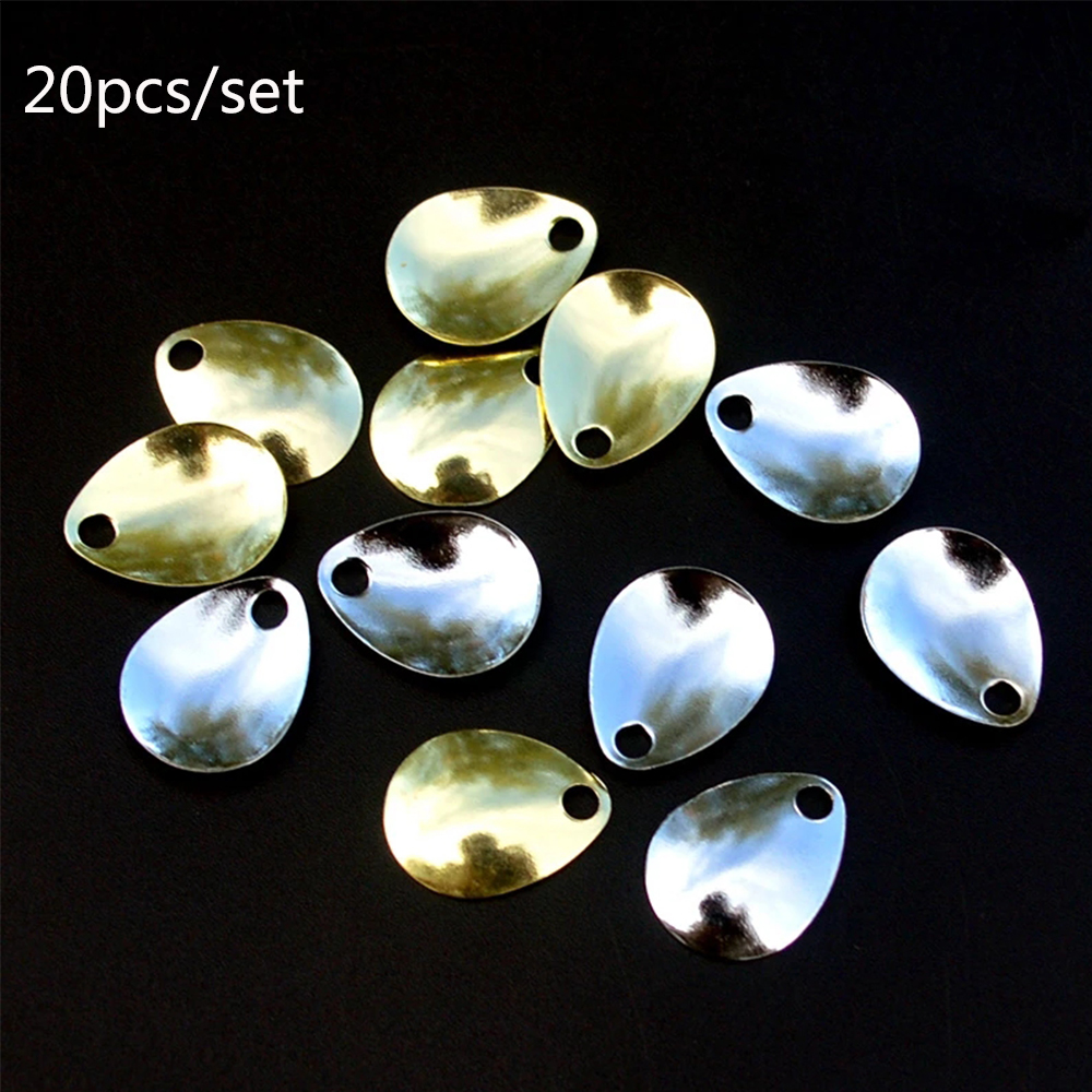 20pcs/lot Fishing Spinner Ring - Fishing Lure Spoon incelemesi ve fiyatı