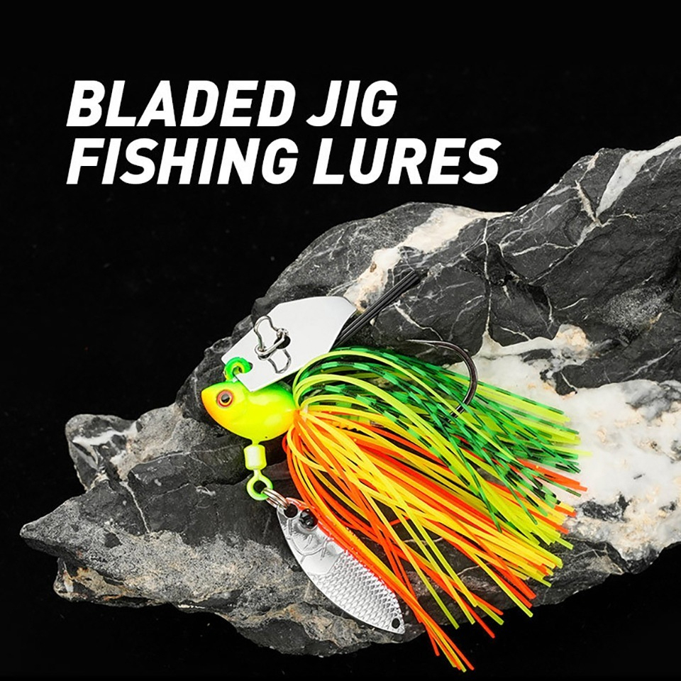 WALK FISH 1Pcs 13g 83mm Spinne - Fishing Lure Blade Bait incelemesi ve fiyatı