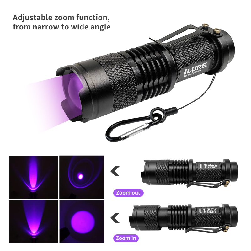 Mini UV Flashlight 395nm Ultra - Fishing Lure Jig incelemesi ve fiyatı