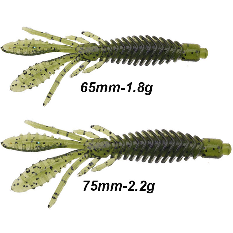 WESTBASS 5PCS Soft Larva Baits - Fishing Lure Soft Plastic incelemesi ve fiyatı