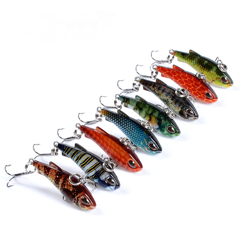 8pcs 4cm 4g Mini Lipless VIB F - Fishing Lure Crankbait incelemesi ve fiyatı